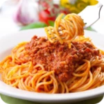 recetas de spaghetti android application logo